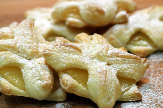 Rezept Ananas - Blätterteig - Sterne | guenstig-kochen.at Rezept Ananas - Blätterteig - Sterne