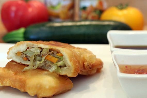 Rezept Frühlingsrollen aus Grillteig | guenstig-kochen.at Rezept Frühlingsrollen aus Grillteig