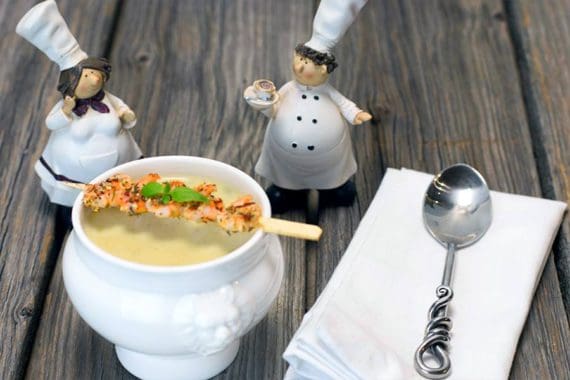 Rezept Spargelcremesuppe | guenstig-kochen.at Rezept Spargelcremesuppe