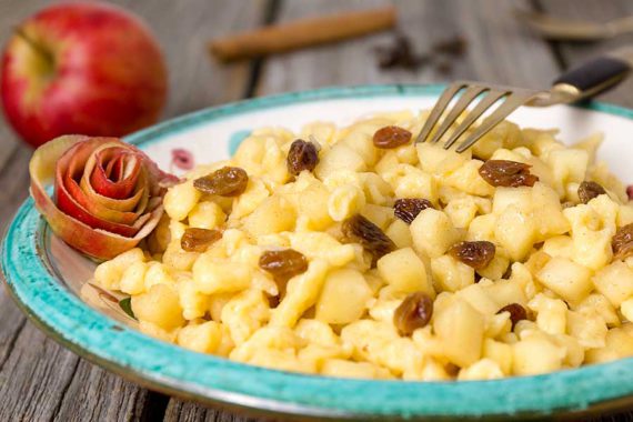 Rezept Apfelnockerl | guenstig-kochen.at Rezept Apfelnockerl