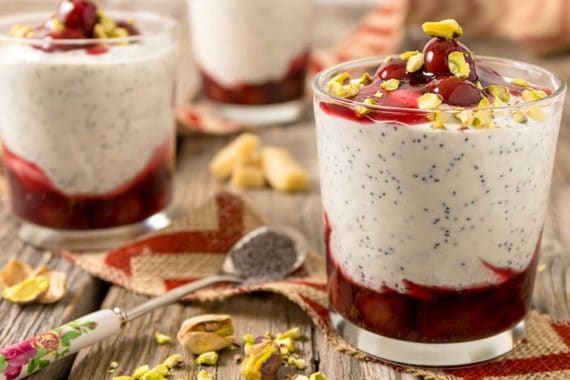 Rezept Marzipan Mohn Joghurt | guenstig-kochen.at Rezept Marzipan Mohn Joghurt