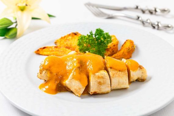 Rezept Fruchtiges Huhn | guenstig-kochen.at Rezept Fruchtiges Huhn